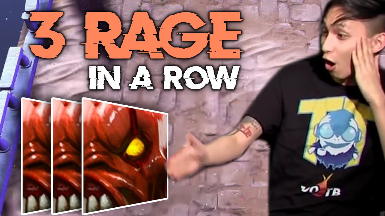 3 RAGE IN A ROW MAN (SingSing Dota 2 Ability Arena)