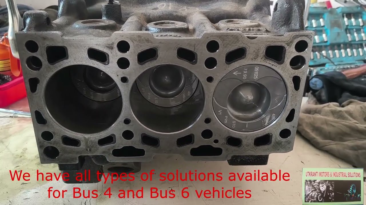 Leyland dost LS BS 6 Engine Overhauling and DPF cleanning work