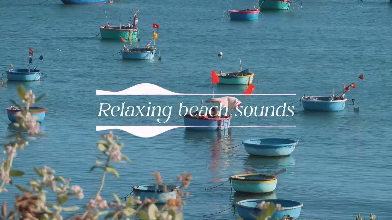 Relaxing beach sounds 🌊 | Relaxing music  | Beach sounds for sleep | Ocean Sounds to Sleep