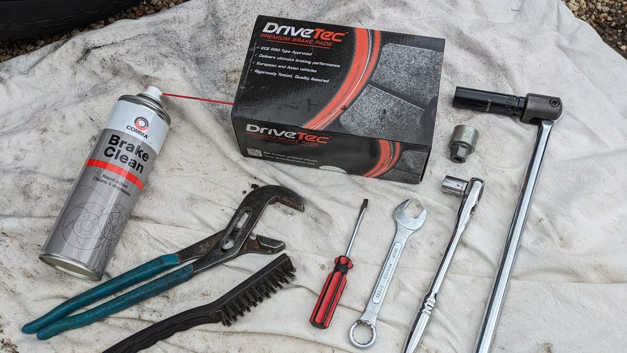 Front Brake Pad Change Drivetec, Seat Audi Skoda 288mm discs
