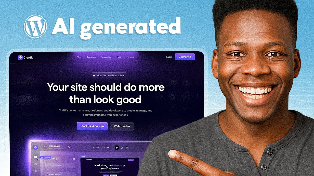 How to Make a Website Using AI on WordPress (Beginner Tutorial 2025)