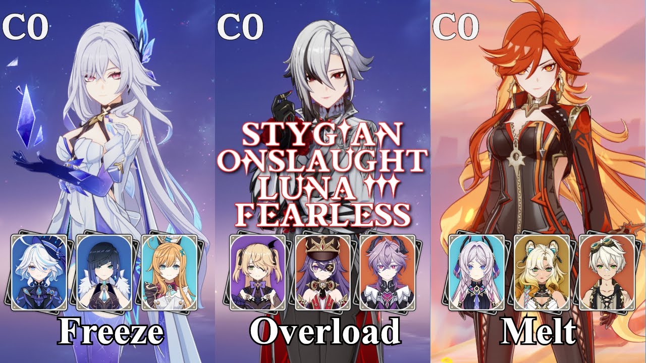 Stygian Onslaught Fearless | Genshin Impact 6.2 Luna III