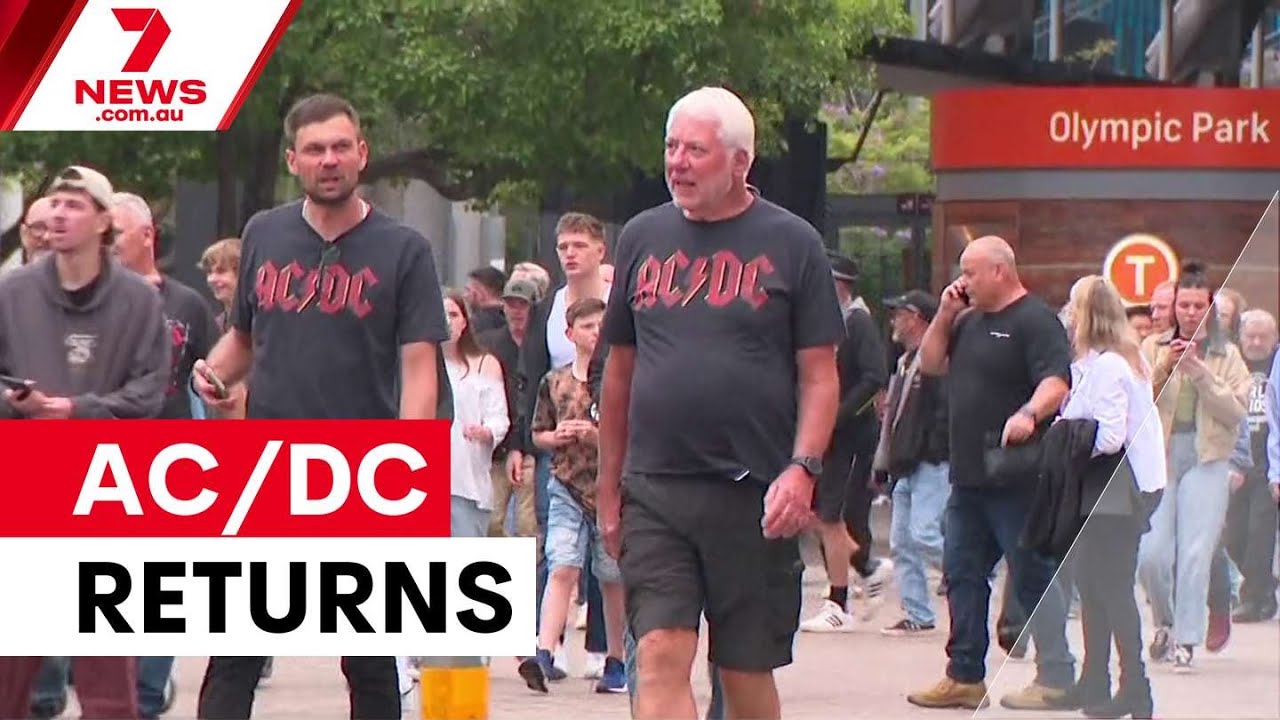 AC/DC in Sydney | 7NEWS