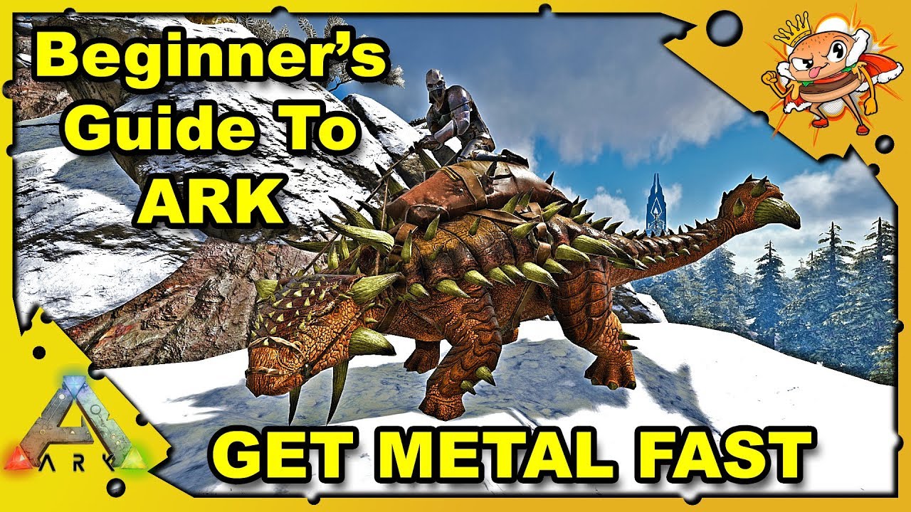 Как начать играть в ARK — руководство для начинающих. Как быстро получить металл — Ark: Survival ...