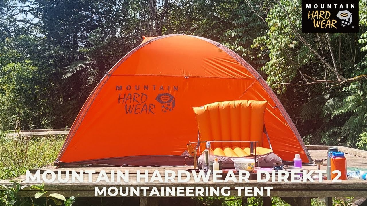 NEW MOUNTAINEERING TENT! MOUNTAIN HARDWEAR DIREKT 2 |REVIEW TENDA GUNUNG RINGAN 4 MUSIM BUAT 2 ORANG