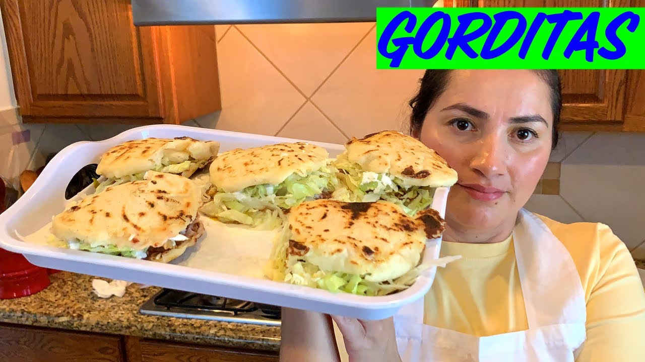 Como hacer gorditas de pollo