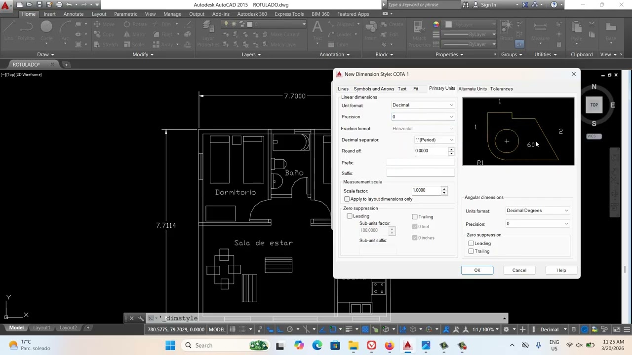 Personalizar COTAS en AutoCAD para Planos Eléctricos | Tutorial Dimstyle