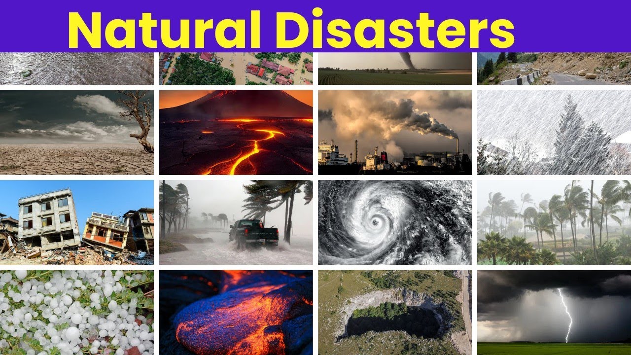 Natural Disasters | Learn Natural Disasters Vocabulary | Mastering keywords Of Natural Disasters.