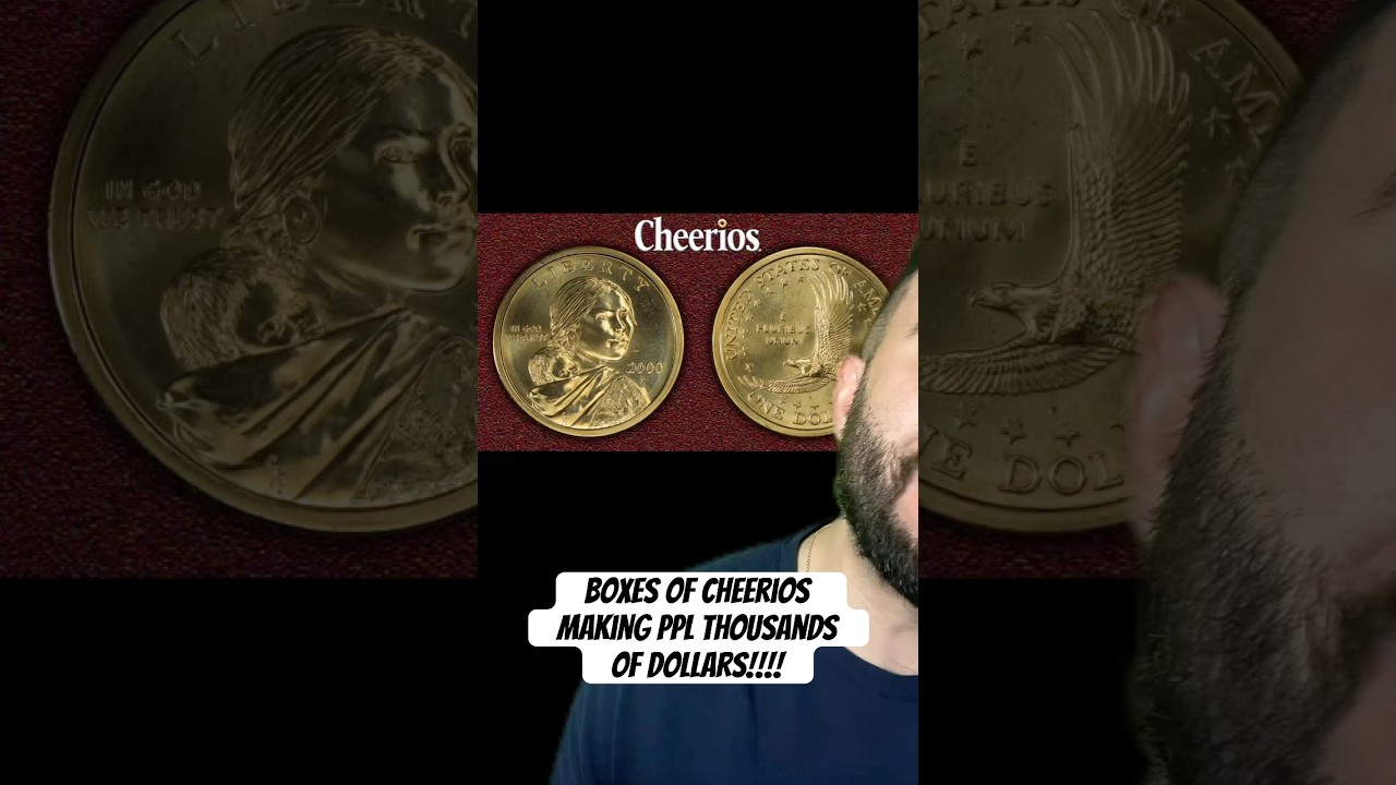Коробки хлопьев Cheerios приносят людям тысячи долларов!!!! #доллароваямонета #монета #коллекцион...