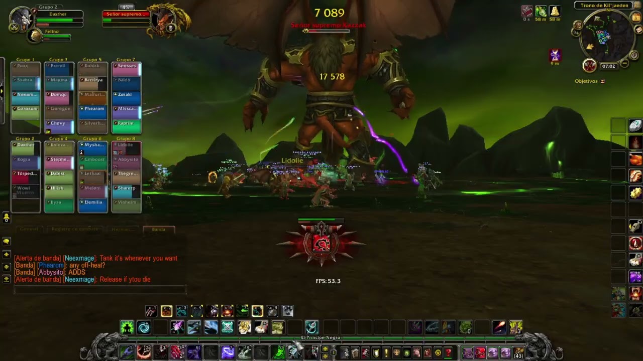 Tauri_Wow #Tauri wow  Warlords of Draenor Primer Boss de mundo