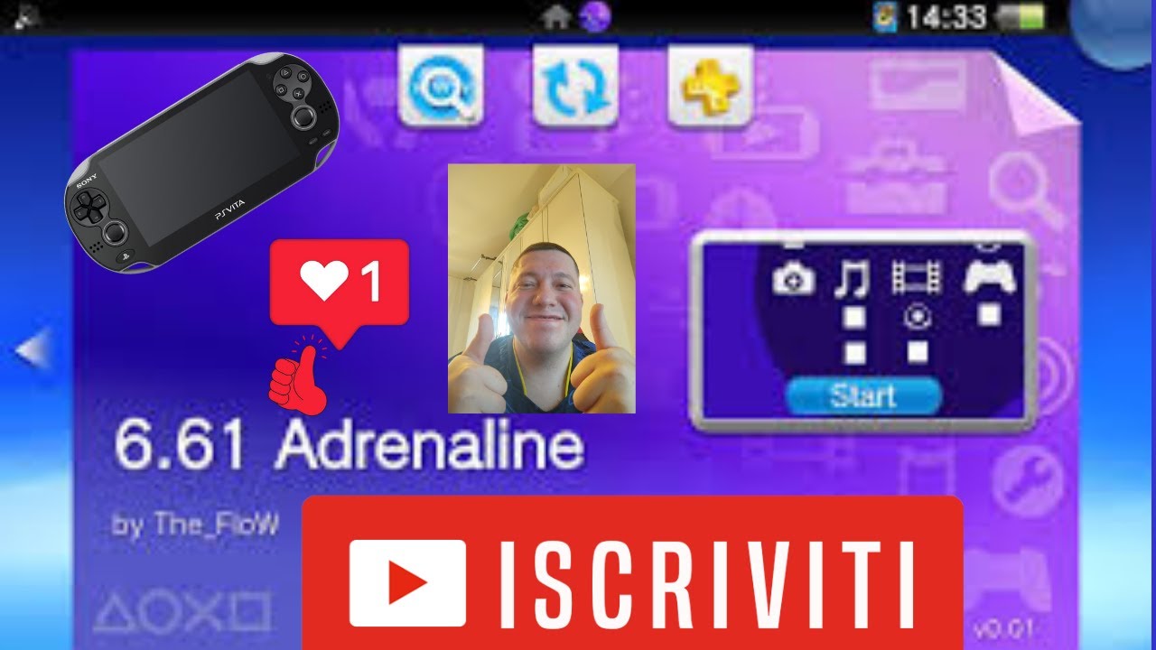 ADRENALINE L'emulatore della PSP sulla PS VITA! GUIDA COMPLETA!