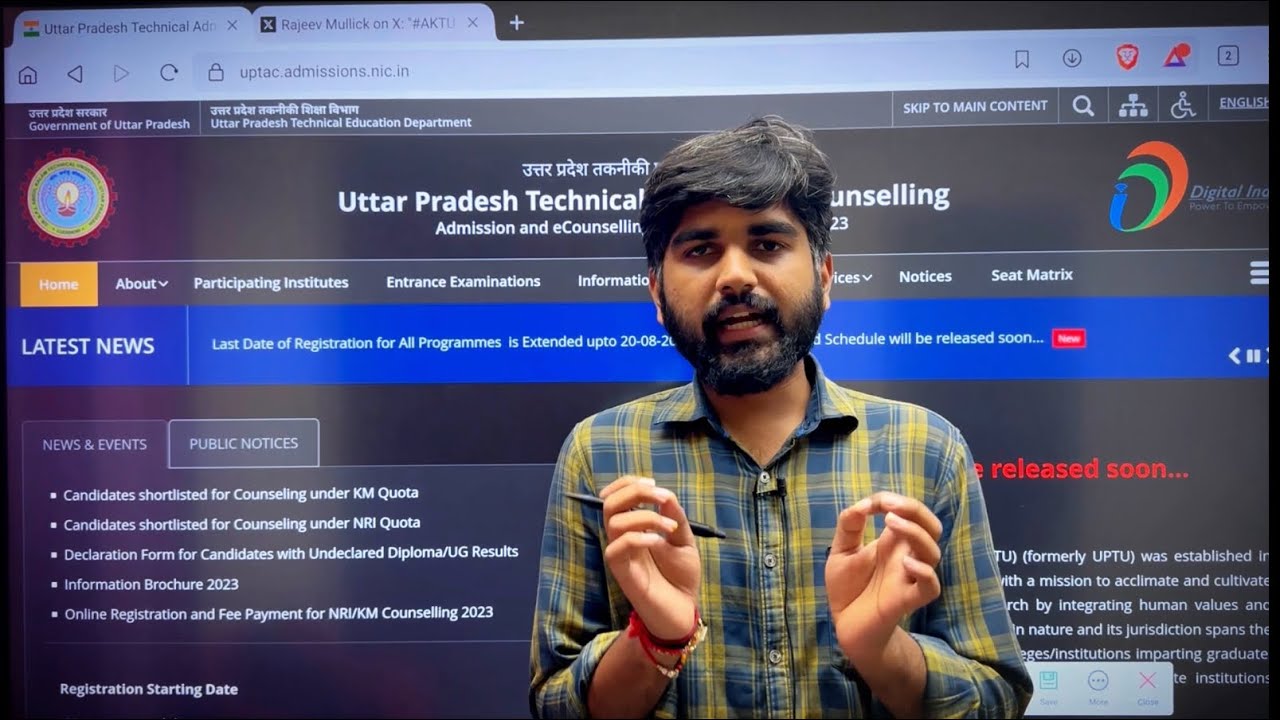 Urgent Official🔴 AKTU Counselling 2023 Schedule Update ✅ | UPTU Choice Filling 2023 #uptu
