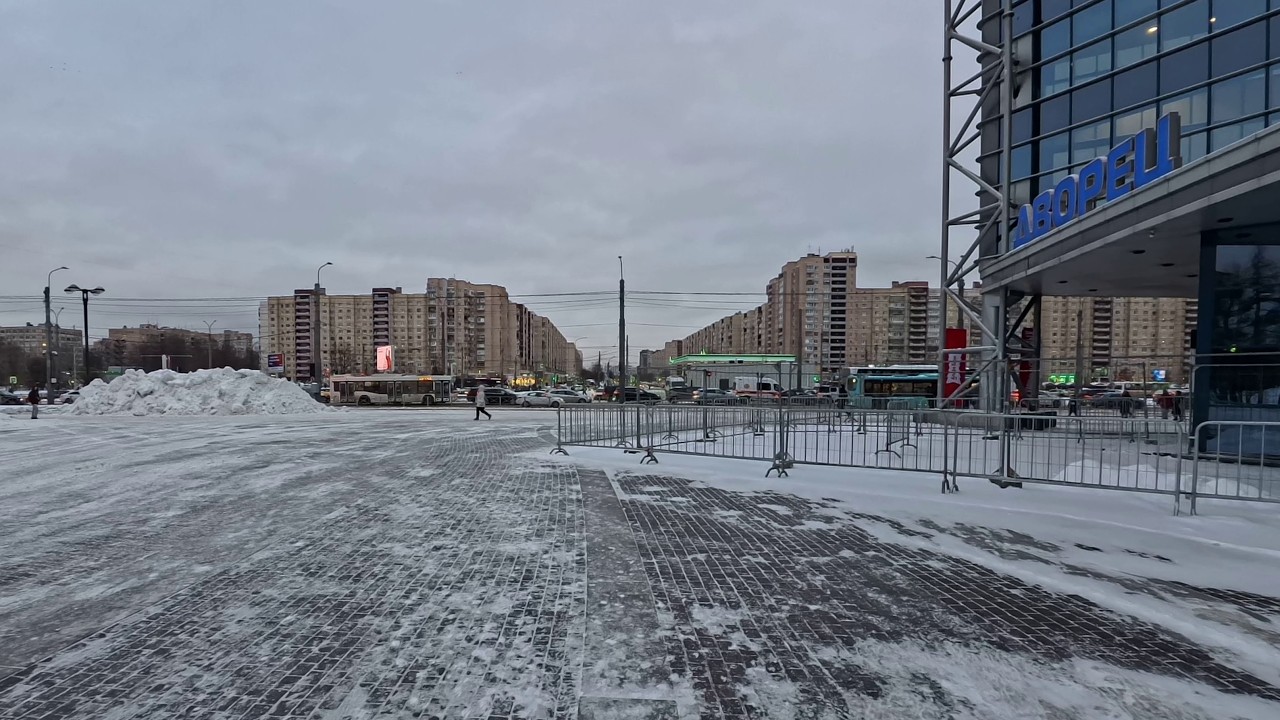 Проспект Большевиков. Февраль 2026.
