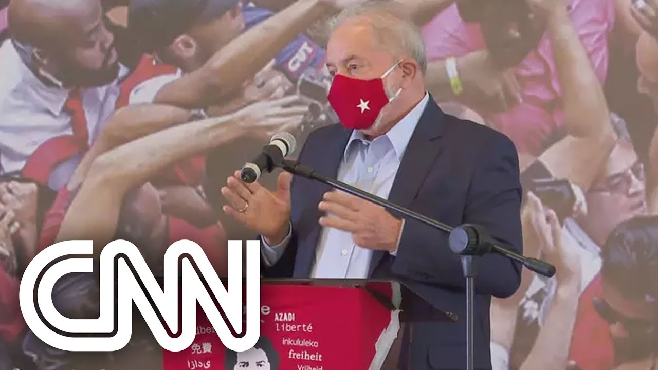 Lula diz que tomar&aacute; a vacina na semana que vem e defende medidas contra Covid-19 | LIVE CNN
