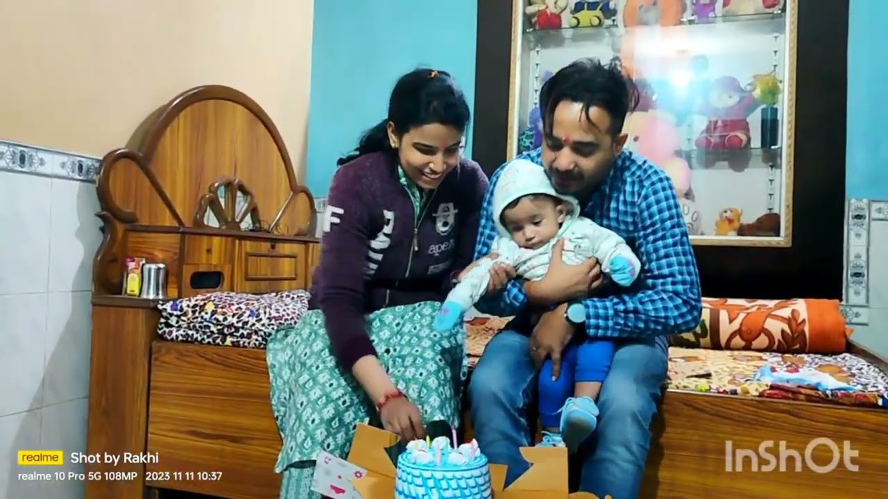 Rishi Ka Pehli Baar Nani Ghar Me Swagat (11/11/2023)