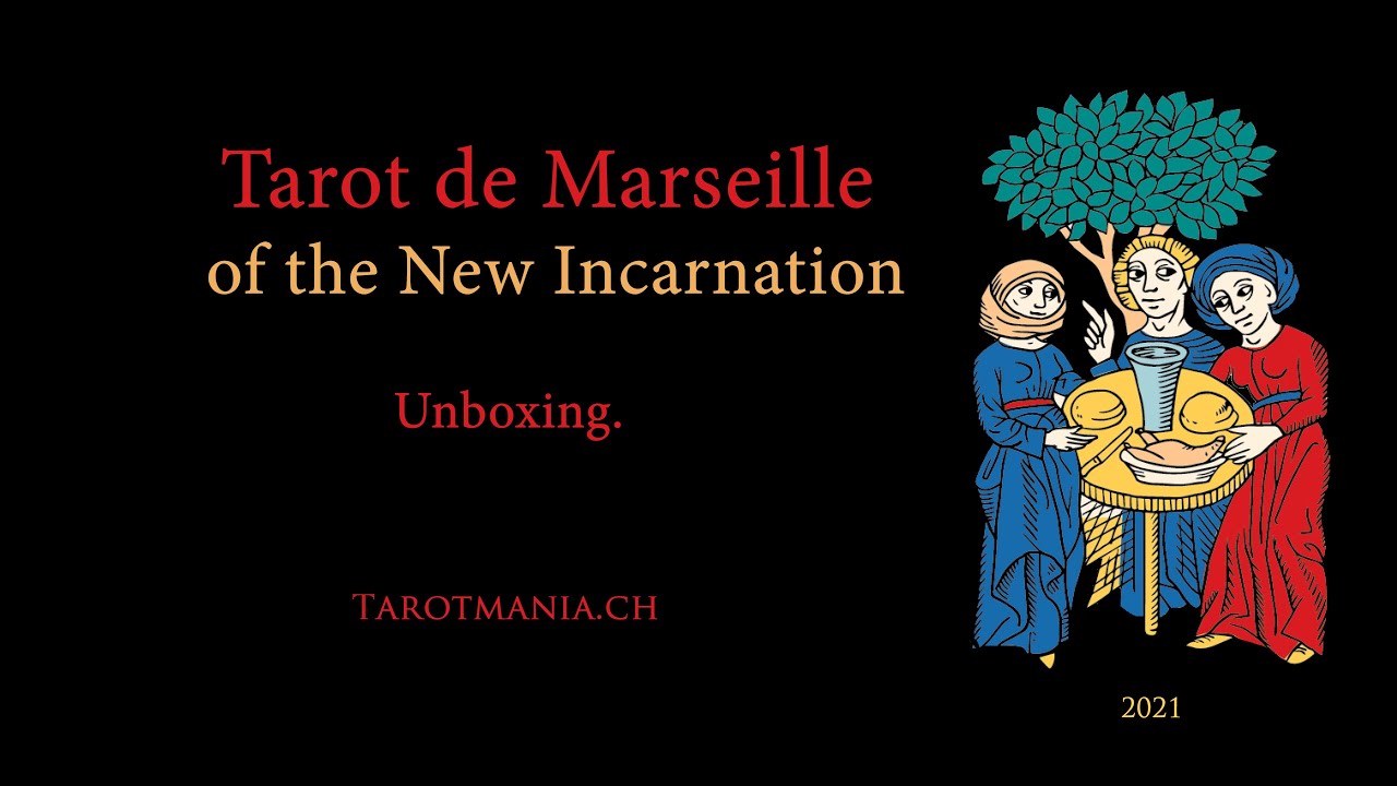 Unboxing Tarot de Marseille of the New Incarnation. First edition.2021