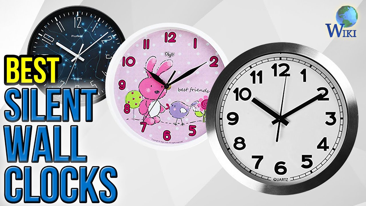 10 Best Silent Wall Clocks 2017