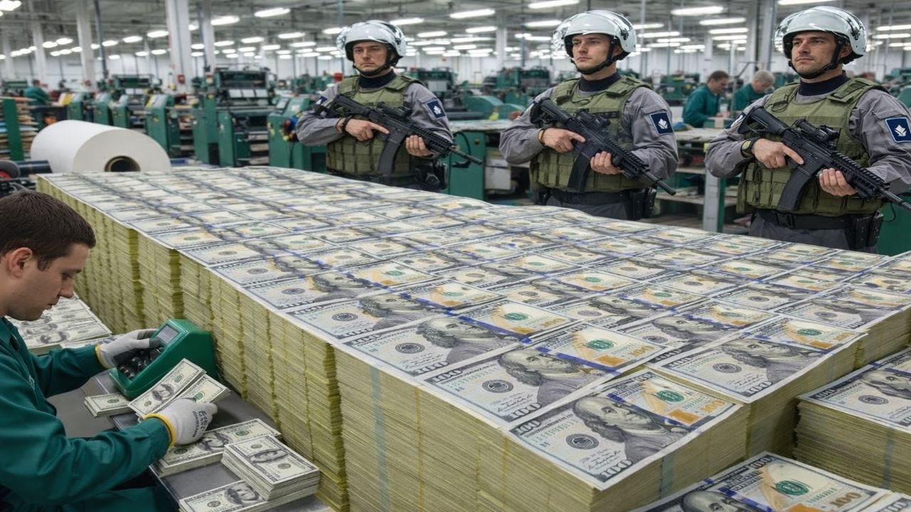 Así se FABRICA el DINERO en las FÁBRICAS  Proceso Industrial Completo