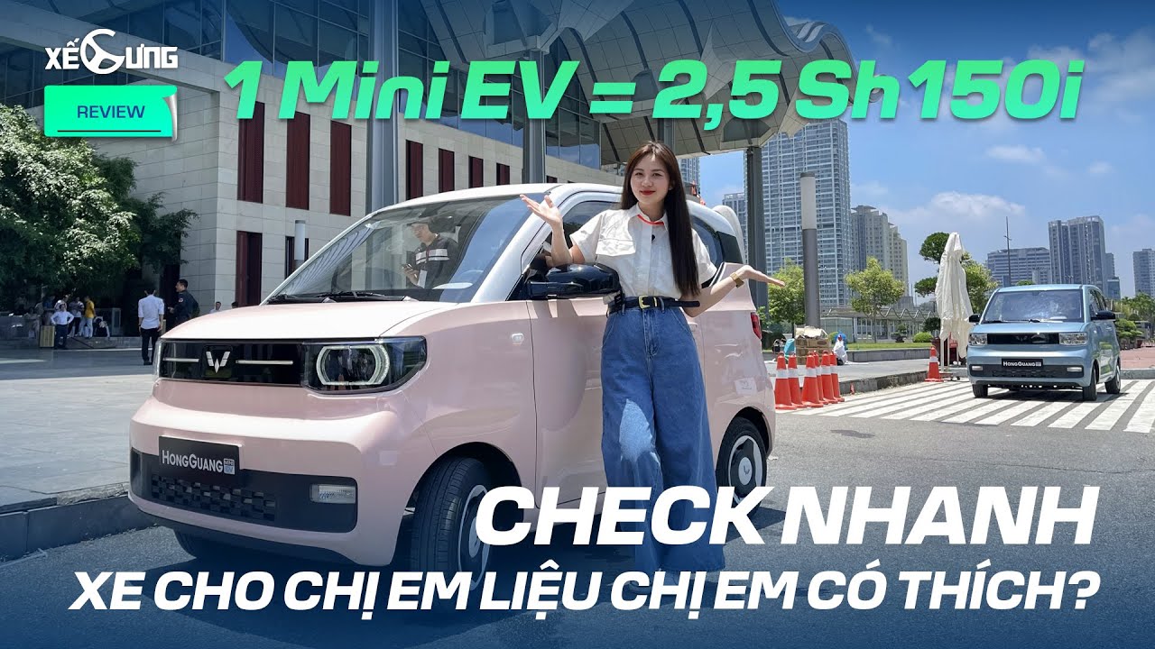 Wuling Hongguang Mini EV: lái thử và giải đáp những thắc mắc!