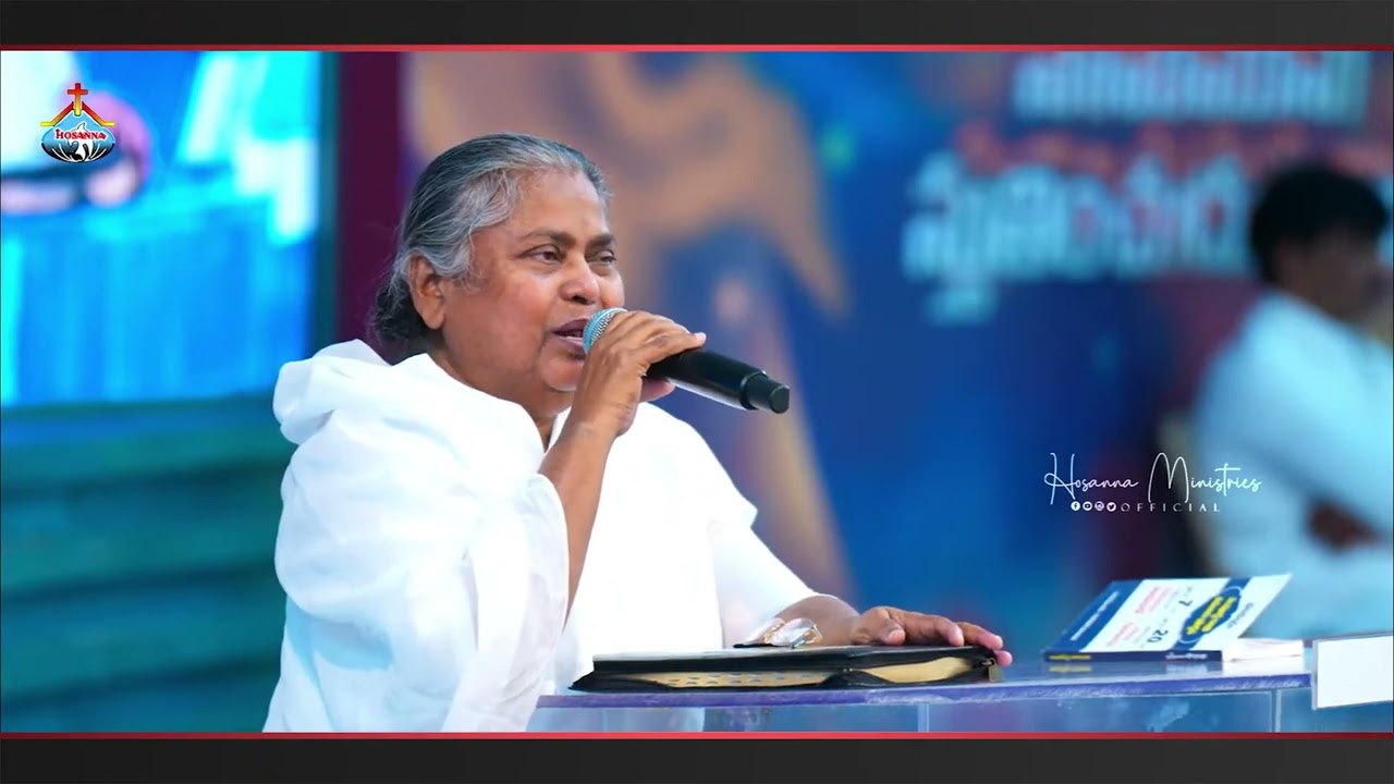 Hosanna Ministries Youth Meeting 2024 Special Greetings - Sis.Ruth akka