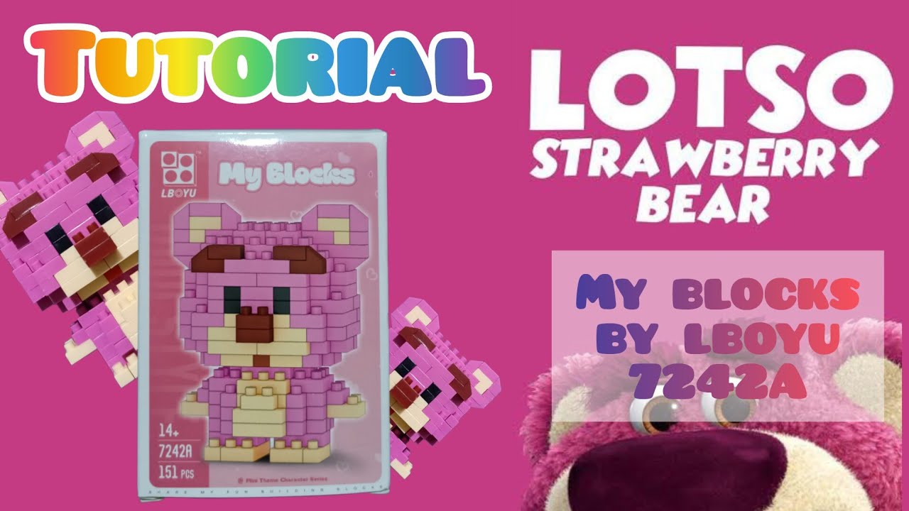Merakit My Block LOTSO | Tutorial merakit bricks step by step | MY BLOCKS BY LBOYU 7242 A 