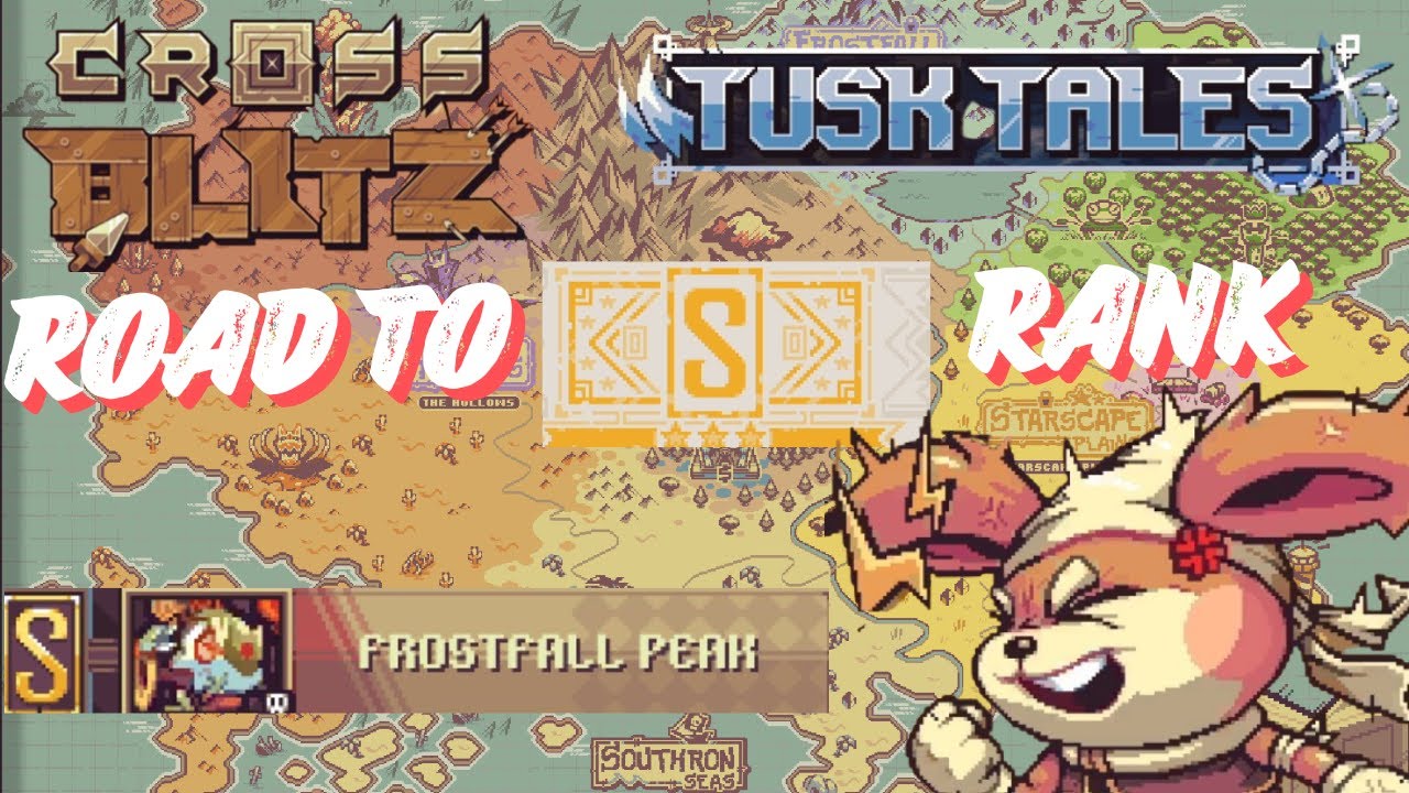 9 de cada 10 políticos adoran esta build / Cross Blitz/ Tusk Tales / Road to S Rank / Frostfall Peak