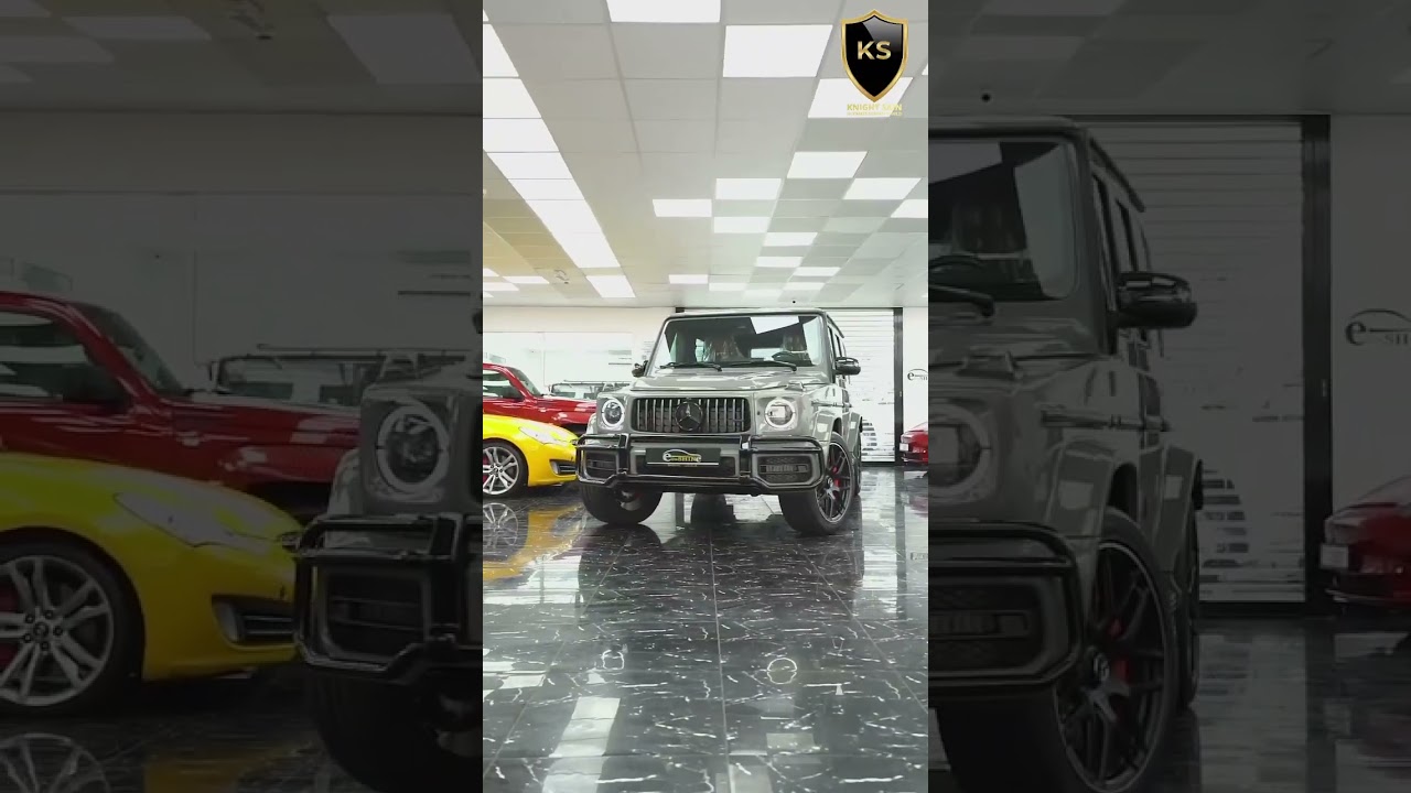 Mercedes G63 Getting covered with KS series | The Knight Skin