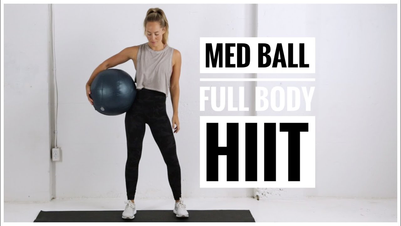 Medicine Ball HIIT Workout // FULL BODY HIIT