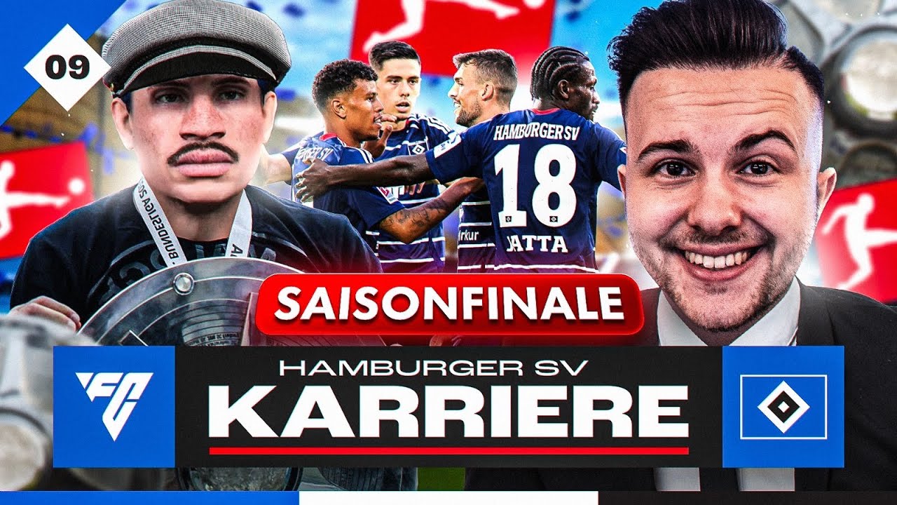 Der XXL HSV BRUCH 2.0 ❓😭 FINALE in SAISON 2 🔥 EA FC 24 Hamburg Karrieremodus #09