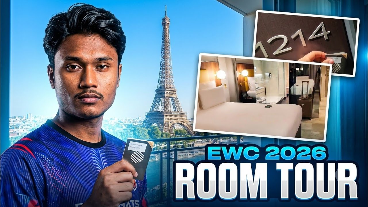 EWC 2026 ROOM TOUR ft SH.PLABON 🔥 | Straw Hats | Esports World Cup 2026
