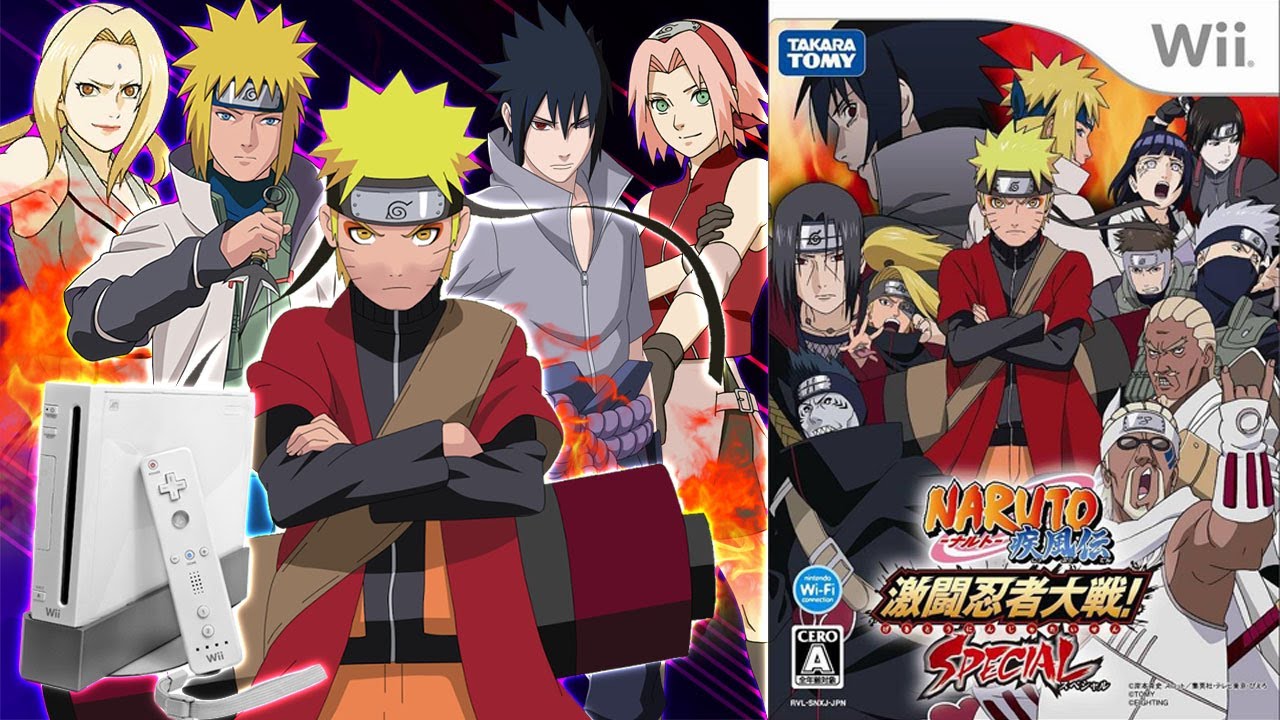 Gameplay - Naruto Shippuden: Clash of Ninja Special (English Patch) (Wii) (Dolphin 5.0)