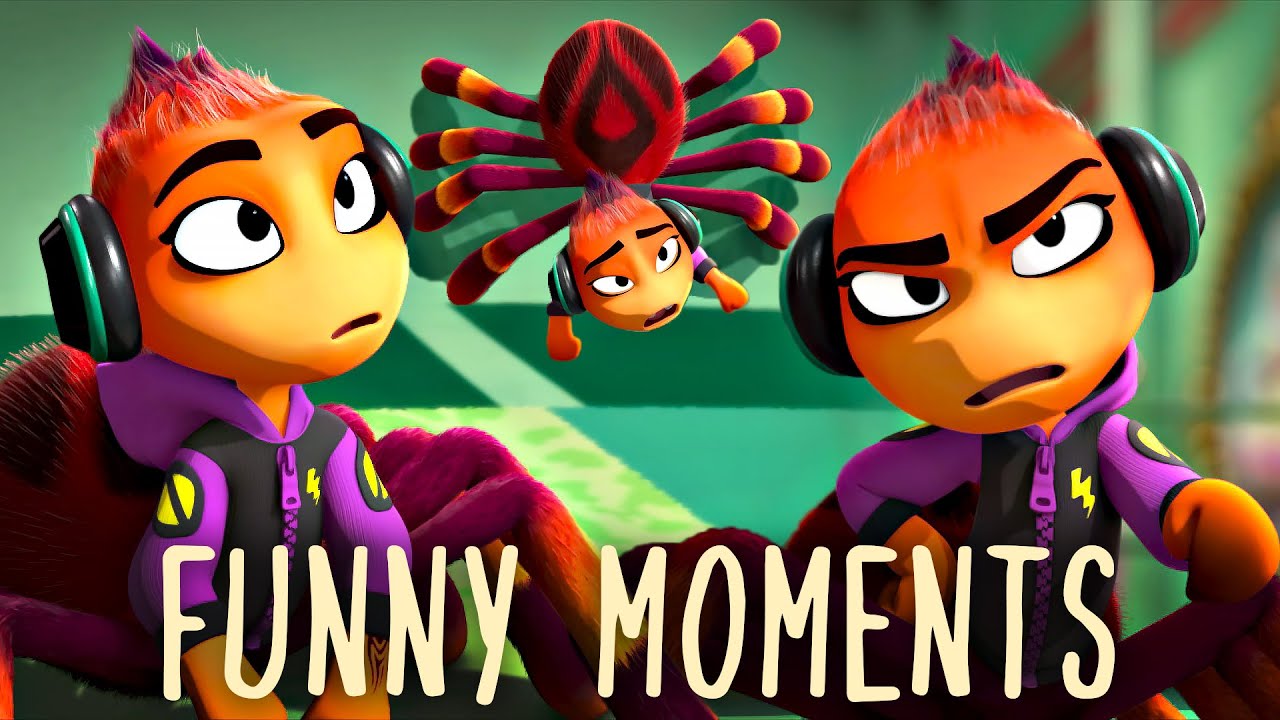 Ms Tarantula's Funniest Moments (The Bad Guys: Breaking In)