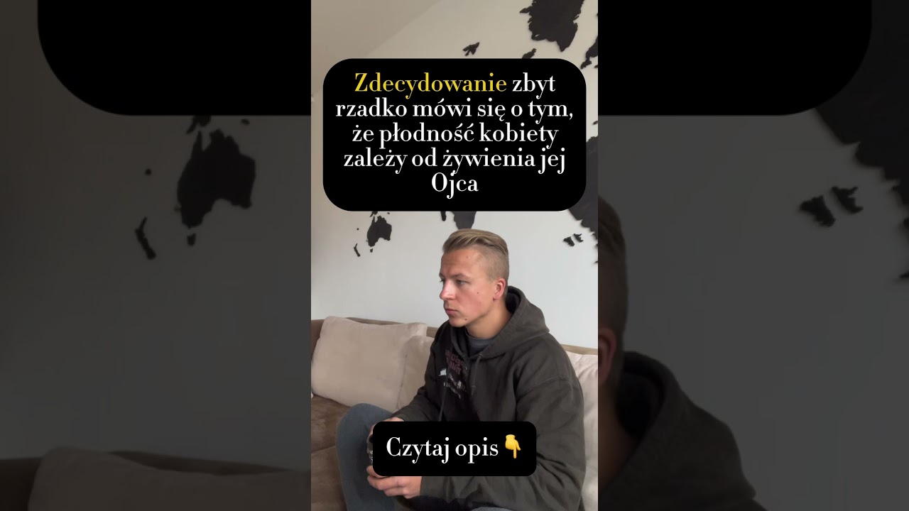 Czy wiesz, że płodność kobiety zależy od odżywiania jej ojca? 😮