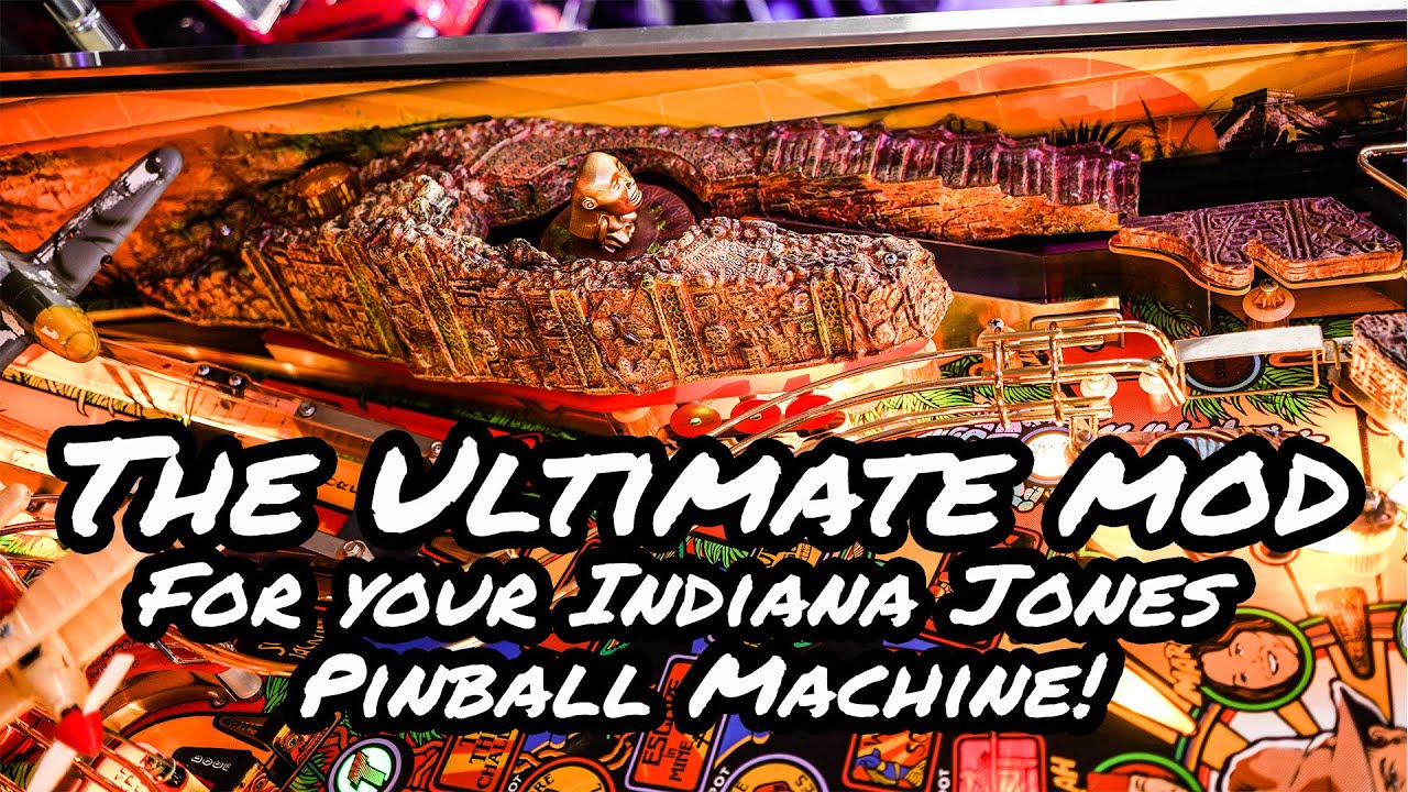 The Ultimate Mod for your Indiana Jones pinball machine by the Art of Ppinball