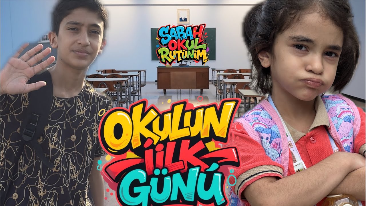 OKULUN İLK GÜNÜ SABAH OKUL RUTİNİM..!! Fenomenailesi