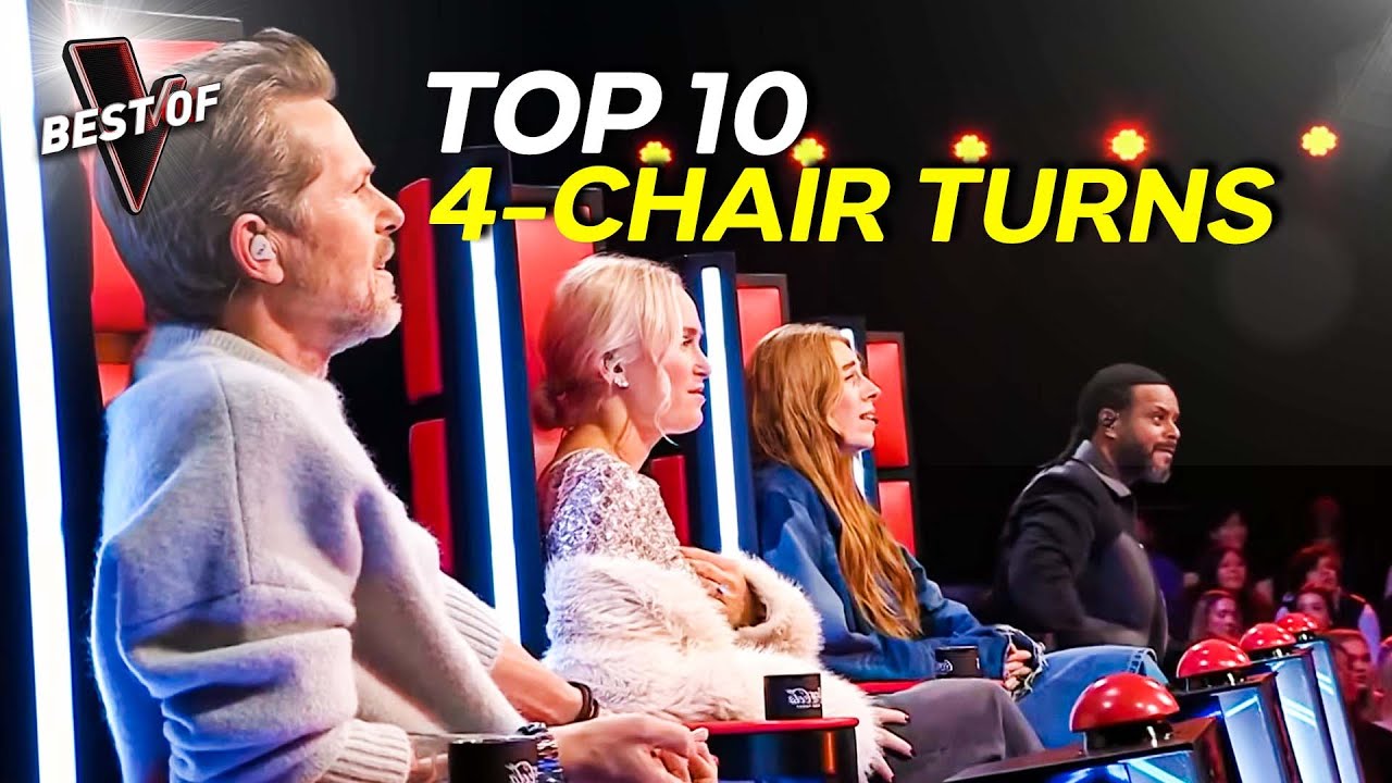 The Absolute BEST 4-Chair Turns Ever on The Voice Norway!