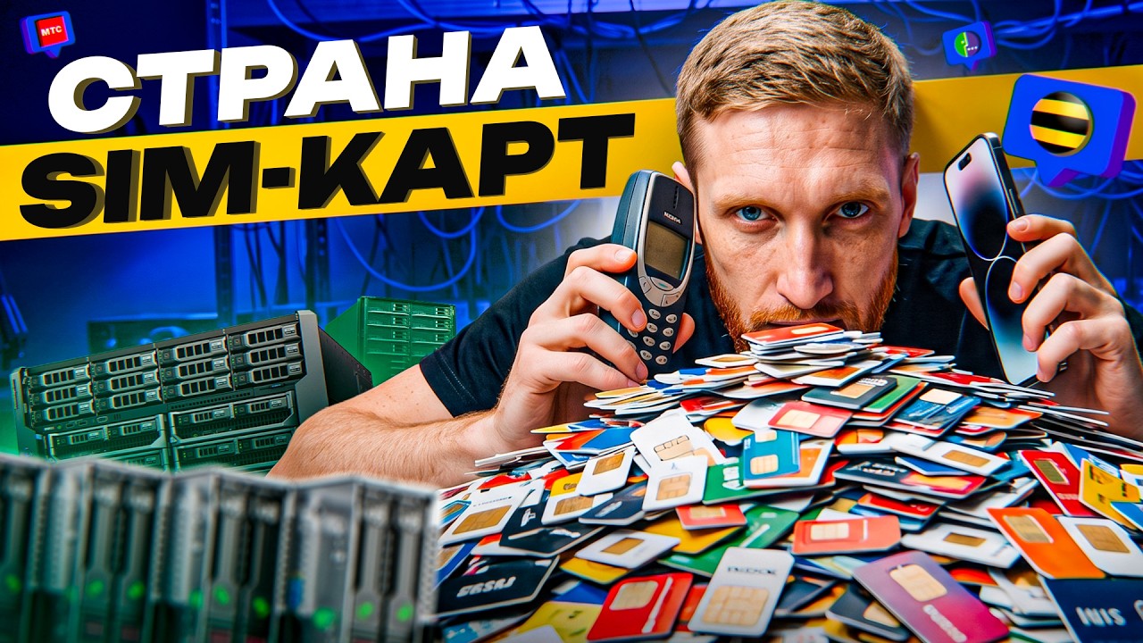 ⚠️ Серые SIM-КАРТЫ: Как 30 ЛЕТ Продавали Анонимные Симки и Почему Все Закончилось?!