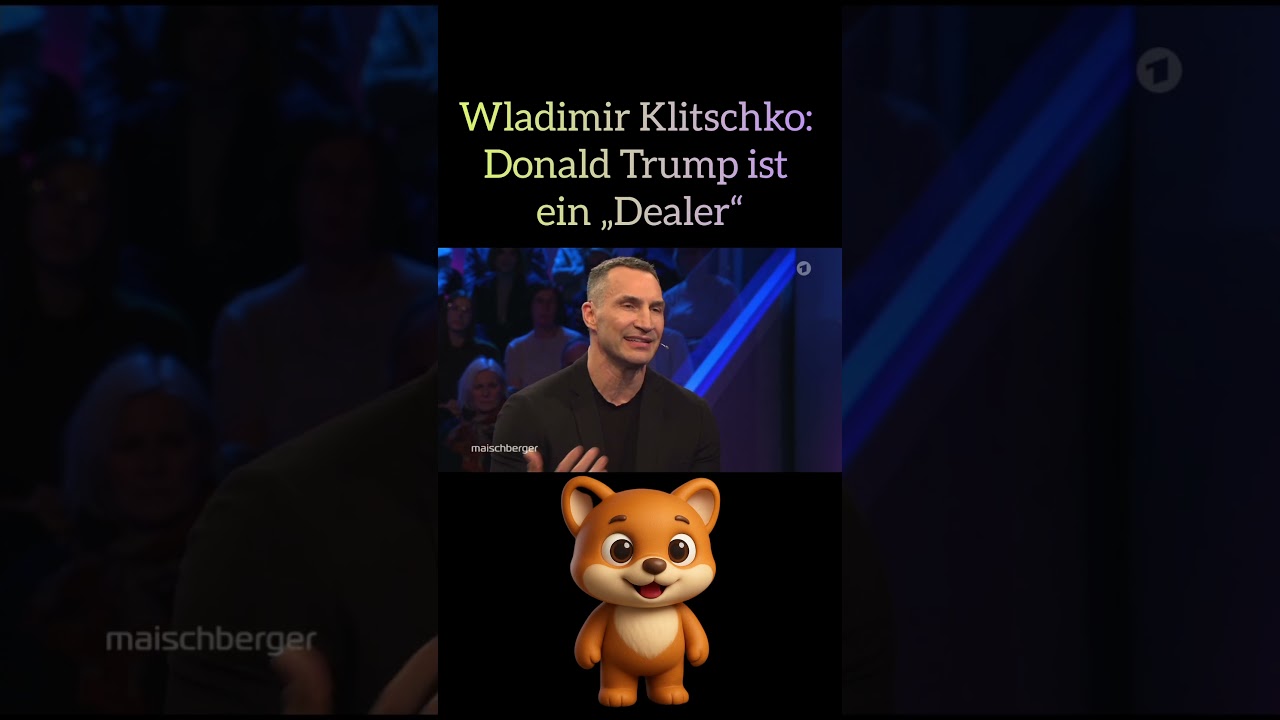 Wladimir Klitschko: Donald Trump ist ein &bdquo;Dealer&ldquo;