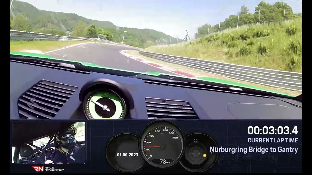Porsche 992 GT3 - 6:56 BTG at Manthey Track-Day