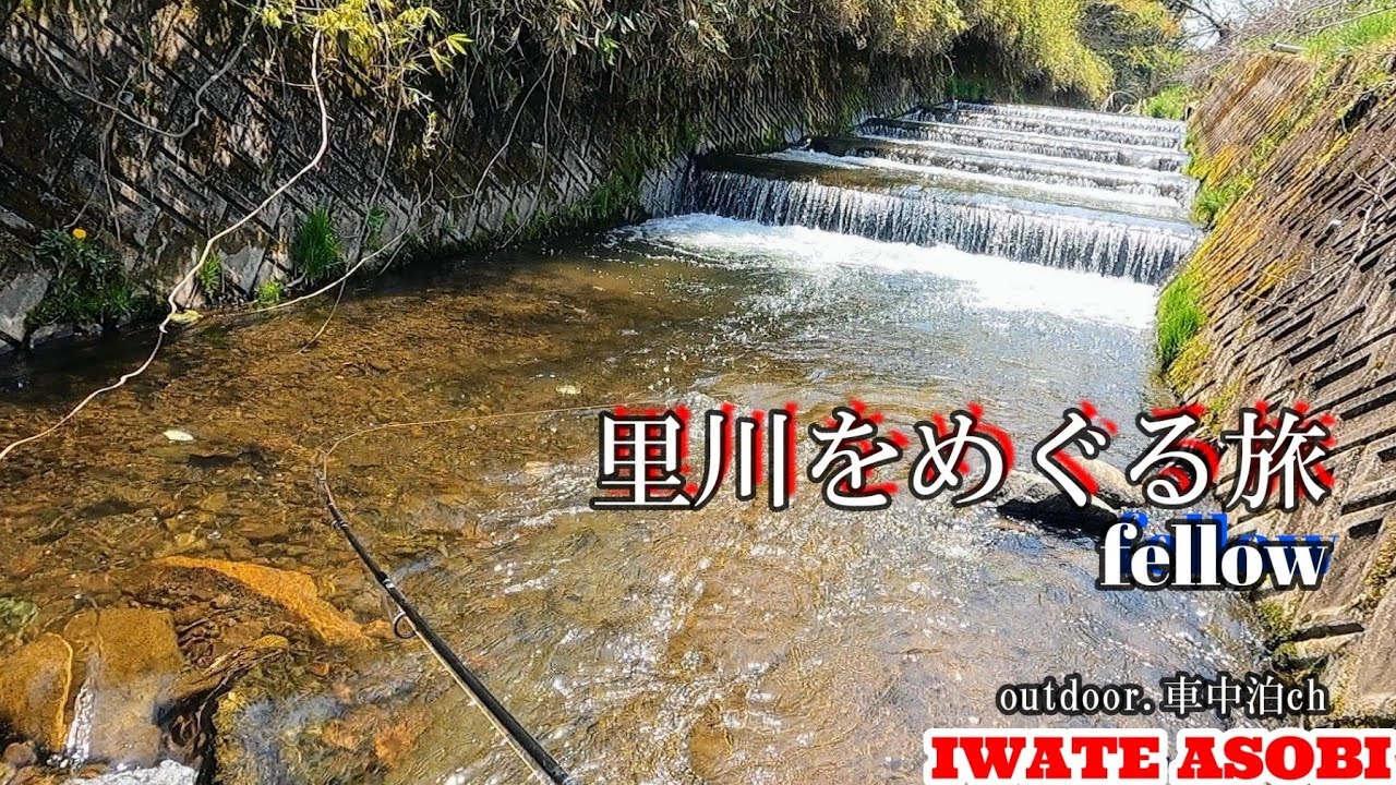 【渓流釣り】県北の護岸河川で山女魚を追い求めた日の釣行紀～イーハトーブパンダの岩手遊び～#トラウトフィッシング #トラウトルアー #outdoors