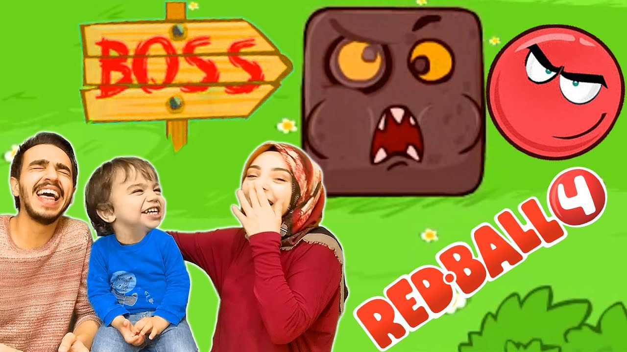 YAĞIZLA REDBALL 4 NİNJA KARELER VE BOSS! | (LEVEL 11-20)