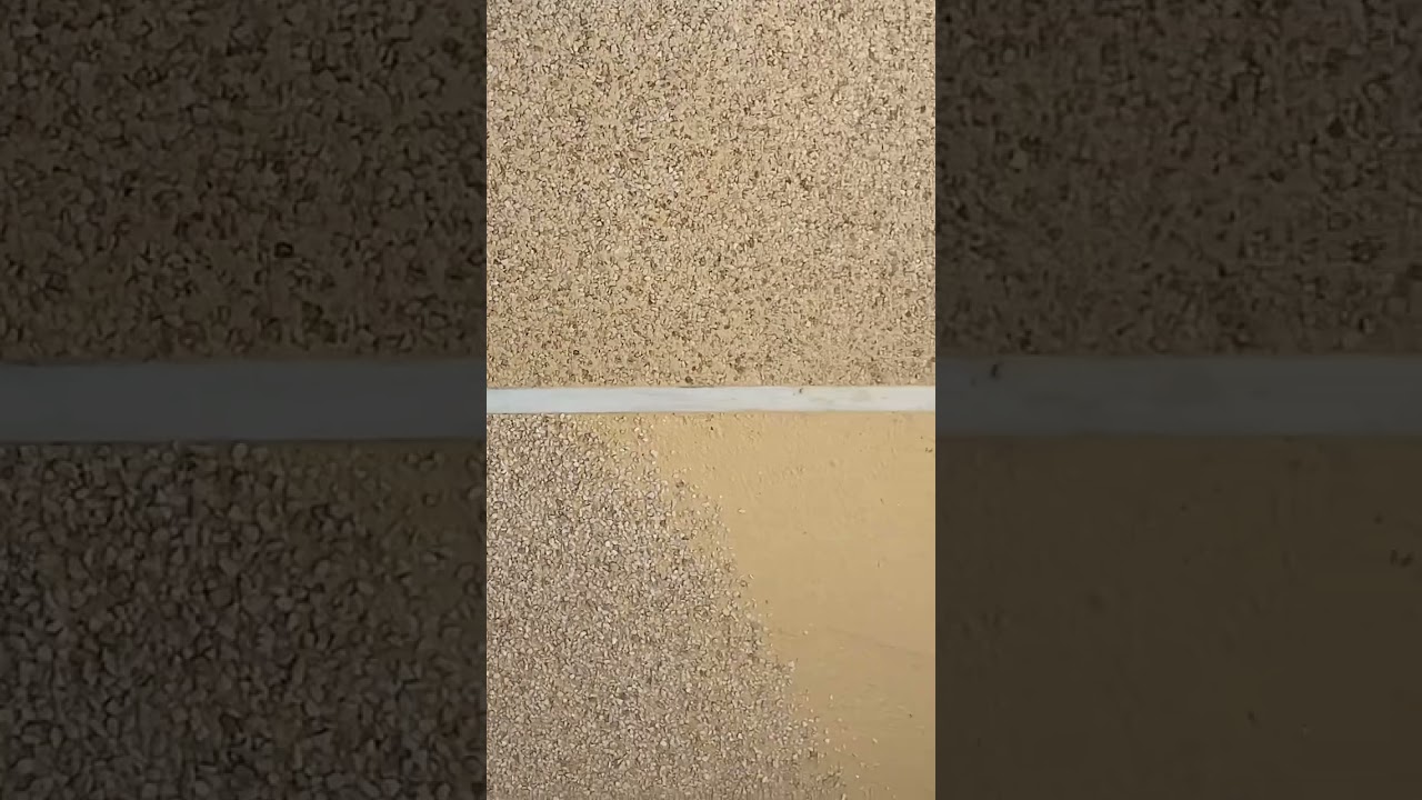 D&eacute;coration des fa&ccedil;ades Marfil monocapa pasta travertino monocouche