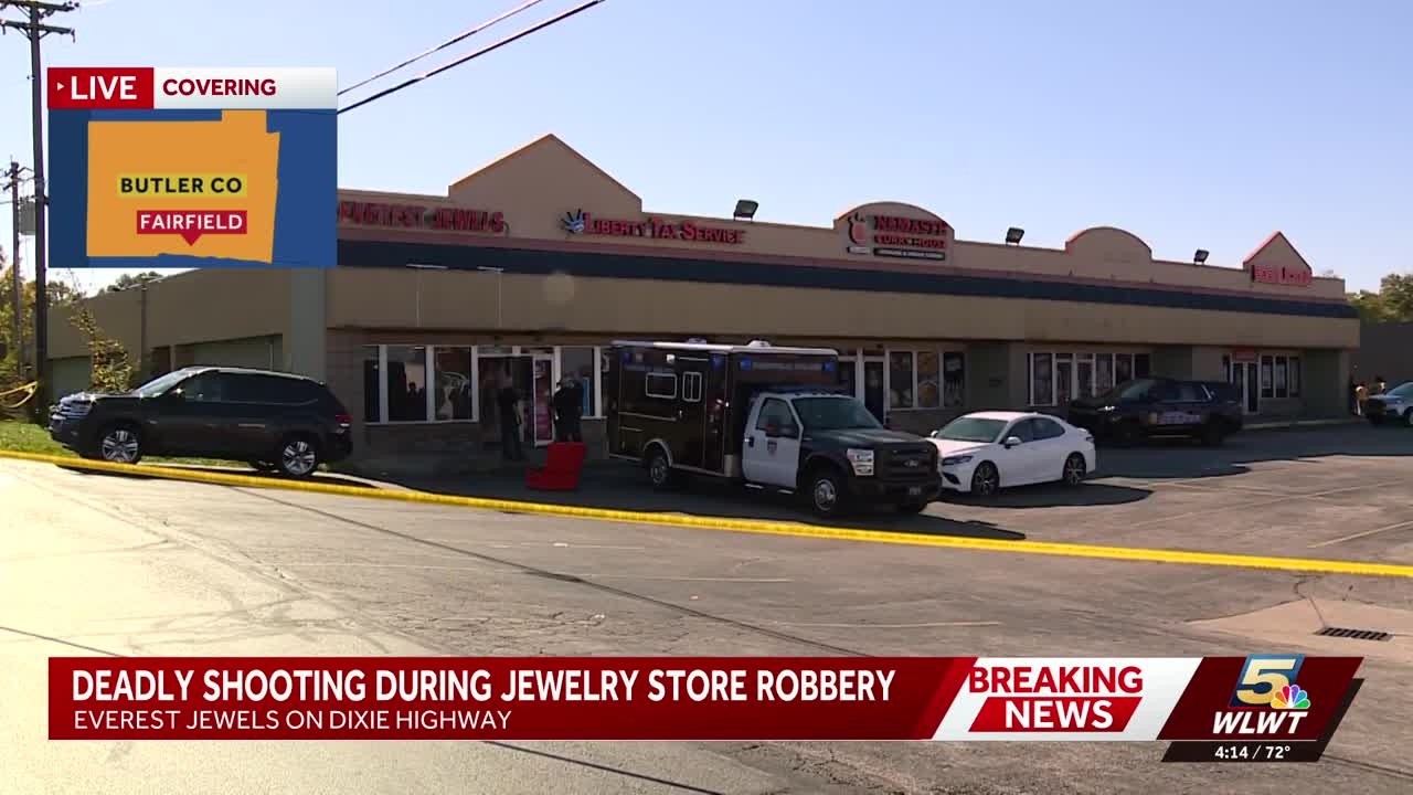 Police: Man found dead after reported robbery at jewelry store in Fairfield