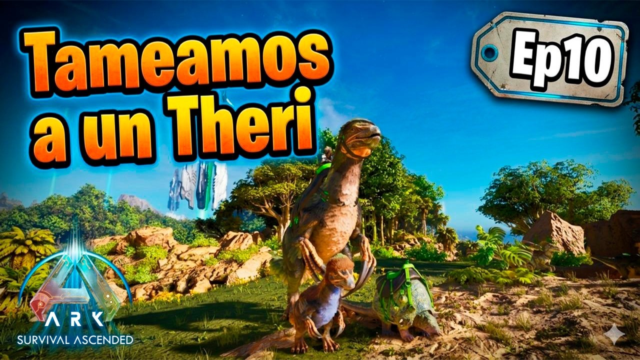 The Island PVE Official - 😎 2x1 en Therizinosaurus + Doedicurus de alto nivel 😎 - Ep10