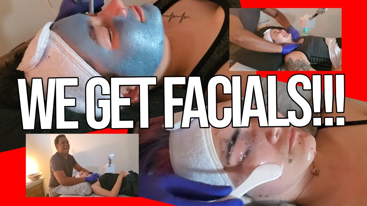 WE GET FACIALS!! (Ft. J.Phillipe Salon)