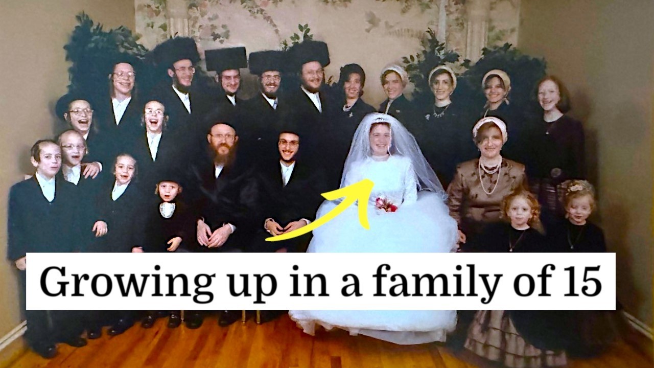 I grew up in Kiryas Joel, family of 15! From the Hasidic village to a different life...