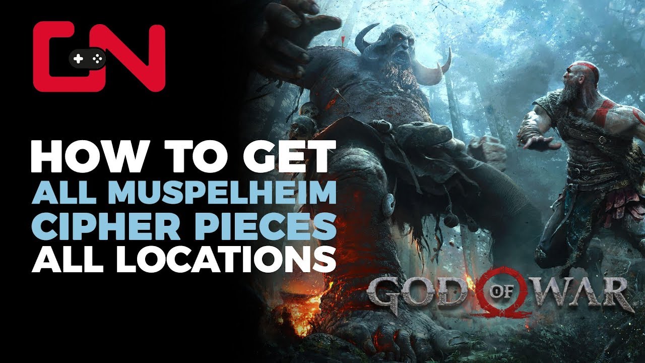 God of War Muspelheim Cipher Piece Locations - Trilingual Trophy part 1