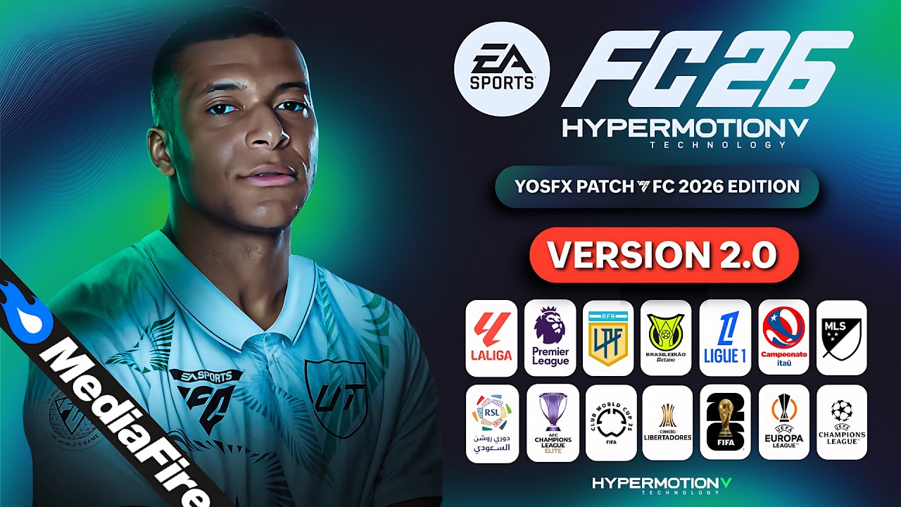 PES 2017 I YosfX Patch FC 2026 V2.0 - Free Edition (Download & Install)