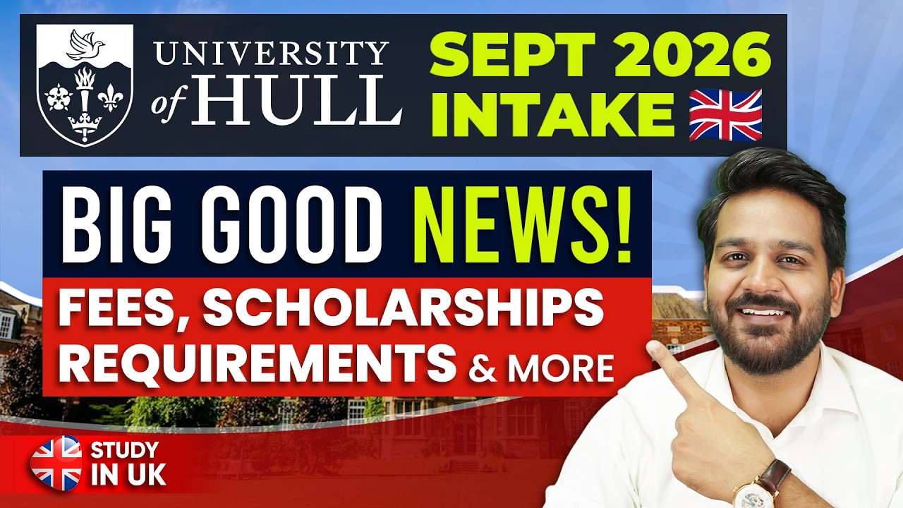 University of Hull London: Huge Benefits in UK September intake 2026 | Hull University UK