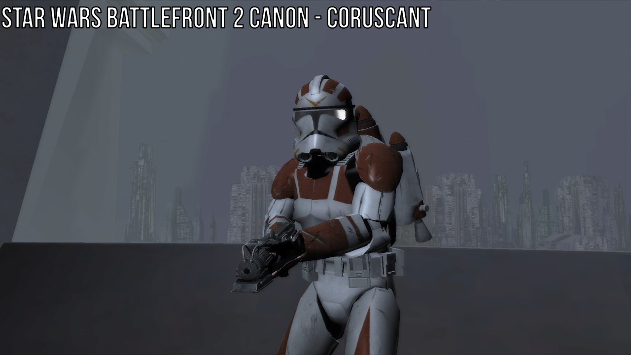 SWBF2 Mods - Star Wars Battlefront 2 Canon - Coruscant - Republic - No Commentary